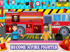 Pretend Town Fire Station Life screenshot 11