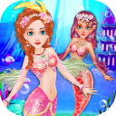 Mermaid Princess Salon Dress Up