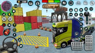 Cargo Truck parking Games screenshot 7