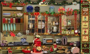 # 16 Hidden Object Games Free New Mr Claus Kitchen screenshot 0