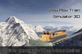 Snow Plowing Train 3D screenshot 3