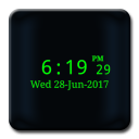 3Cats Clock Widget + Seconds