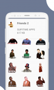 Stickers Friends - WAStickerApps screenshot 4