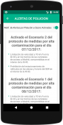 Madrid Contaminación y Alertas screenshot 0
