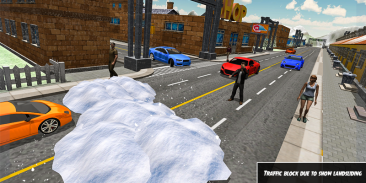 Heavy Snow Plow Clean Road Simulator 3D screenshot 6