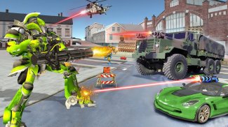 Hero ranger Truck miisile attack game 3d screenshot 0