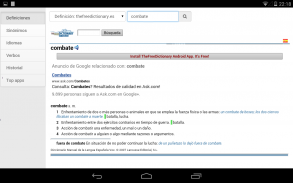 Free Spanish Dictionaries screenshot 4