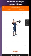Kettlebell workouts for home screenshot 5