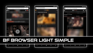 BF Browser Light Simple screenshot 1