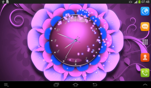 Sunflower Clock screenshot 3