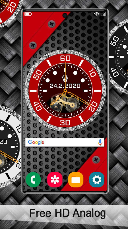 Download Digital Clock Live Wallpaper & Launcher on PC & Mac with AppKiwi  APK Downloader | Clock, Live wallpapers, Analog clock