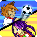 Yuki and Rina Football Icon