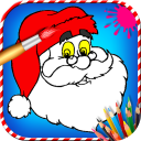 Christmas Color Book Icon