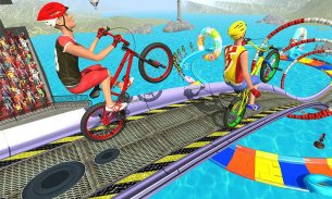 BMX Cycle Stunt Mountain Bicycle Race: Stunt Rider screenshot 2