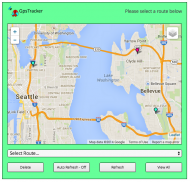 Gps Tracker for WordPress screenshot 1