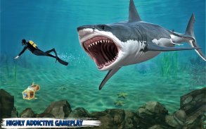 laut hiu simulator ikan pertandingan screenshot 1