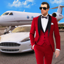 Pai bilionário virtual empresário: vida de luxo Icon