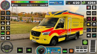 เกมรถพยาบาลจำลอง 3 มิติ screenshot 4