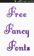 Free Fancy Fonts screenshot 0