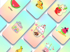 Kawaii Food Cute wallpapers screenshot 13