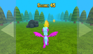 Correndo Pony 3D Pouco Corrida screenshot 9