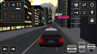 قيادة سيارة الشرطة محاكاة screenshot 1