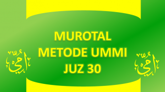 Murottal Metode Ummi Juz 30 screenshot 5