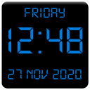 Digital Clock Live Wallpaper