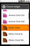 Ethnic Clock screenshot 1