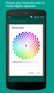 Digital Touch : Create colorful digital signature screenshot 2