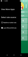 Peso Euro converter MXN EUR screenshot 0