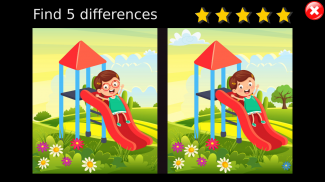 Find 5 differences for kids Free screenshot 14