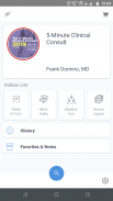 5 Minute Clinical Consult 2019 (5MCC) App screenshot 0