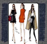 Fashion illustrations screenshot 2