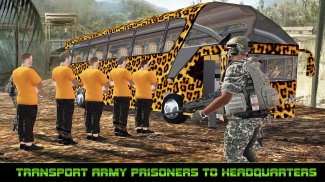 Offroad US Army Bus Transport screenshot 3