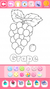 Fruits Coloring Book For Kids screenshot 7