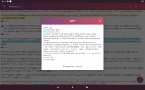 KJV Bible with Strong's screenshot 3