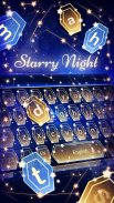 Starry Night Star Keyboard screenshot 1