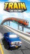 Tren Vs Araba Yarışı 2 Oyuncu screenshot 9