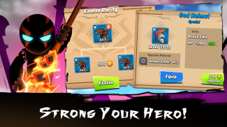 Stickman Heroes: Battle of God Game for Android - Download