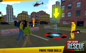 Fire Escape Rescue Story 3D screenshot 2