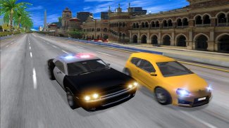 شرطة الطريق السريع مطاردة في مدينة - جريمة سباق أل screenshot 4