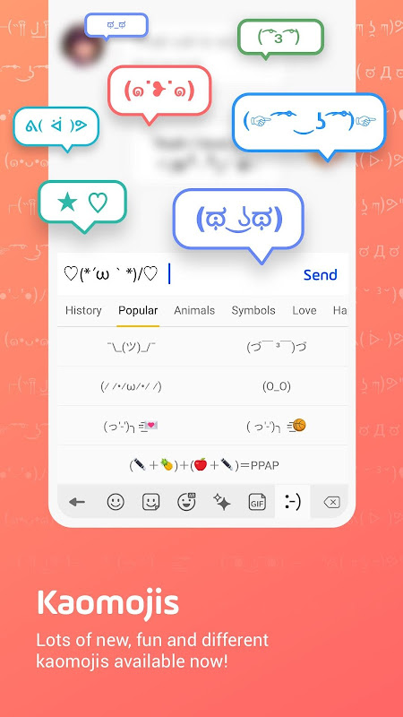 facemoji keyboard lite