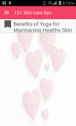 151 Skin care tips screenshot 4