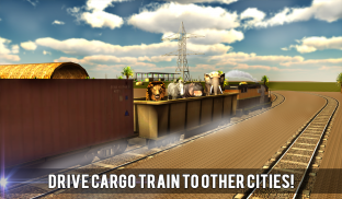 Wild Animal Transport Train 3D screenshot 14