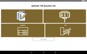 Aptitude 100 Question Test screenshot 2