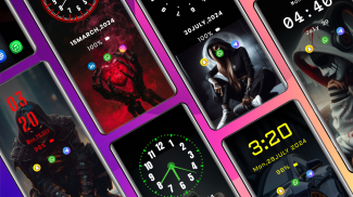 Always on Display Clock Widget screenshot 9