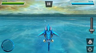 المحارب روبوت القرش لعبة - تحويل القرش روبوت screenshot 1