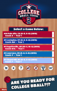College BBALL Coach 2 Basketball Sim screenshot 1
