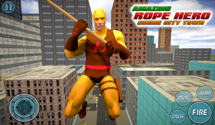 Super Vice Town Rope Hero: Crime Simulator screenshot 0